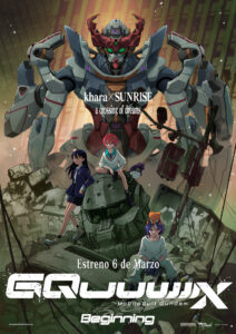 ¡Gundam GQuuuuuux en cines!